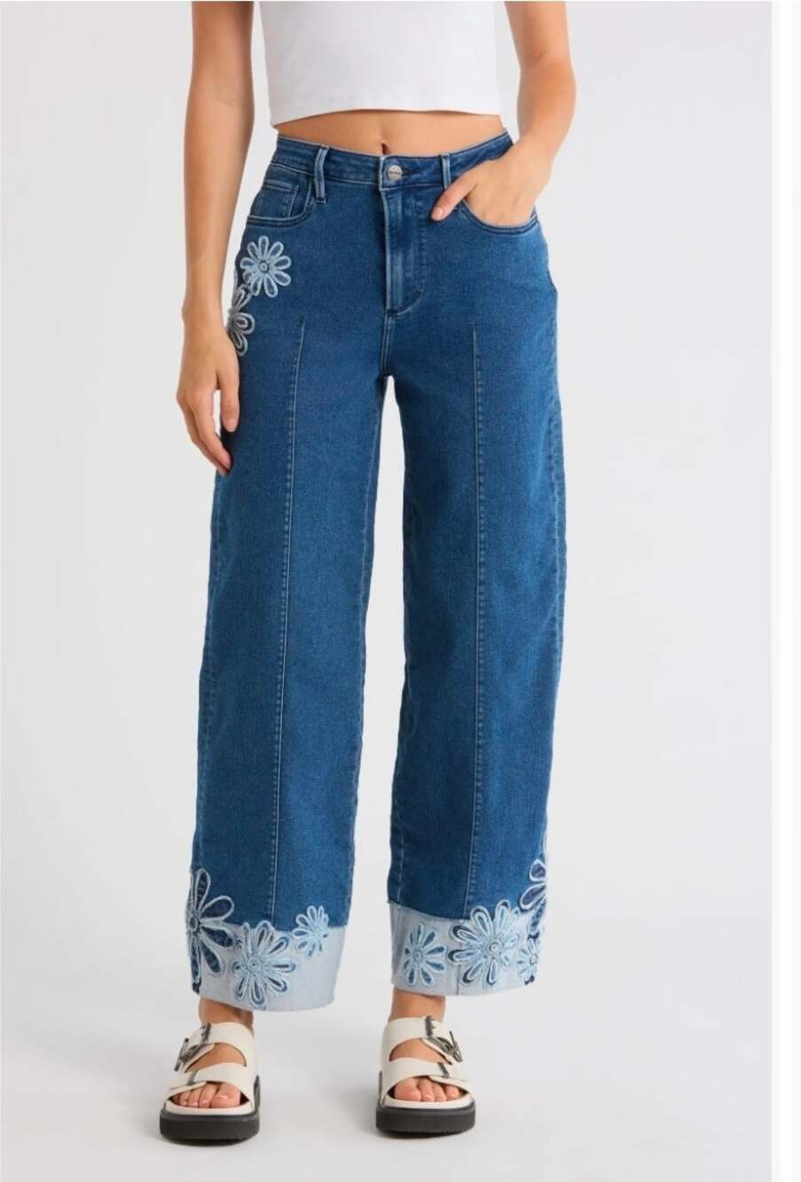 Driftwood Betty High Waist Knit Jeans 27